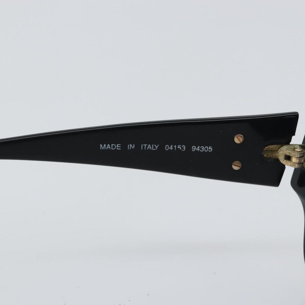 CHANEL COCO Mark Sunglasses plastic Black CC Auth BA9291 - Picture 10 of 11